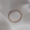 Minimalistický prstýnek Circle gold filled Nufs Design