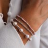 Náramek Pearl Unique ze sterlingového stříbra v setu Nufs Design