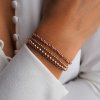 Set náramků Twist rose gold filled Nufs Design