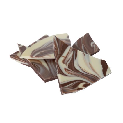 Lámaná čokoláda mramorová