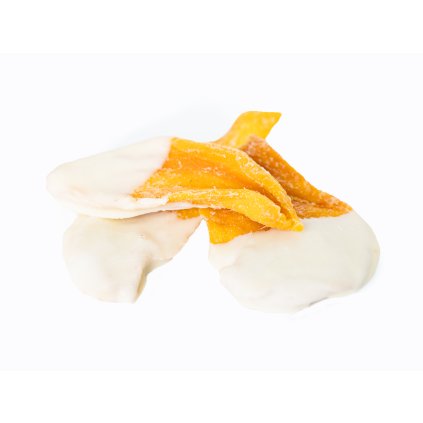 Mango v bílé čokoládě