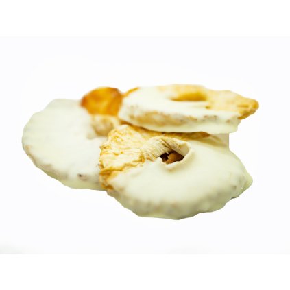 Ananas v bílé čokoládě
