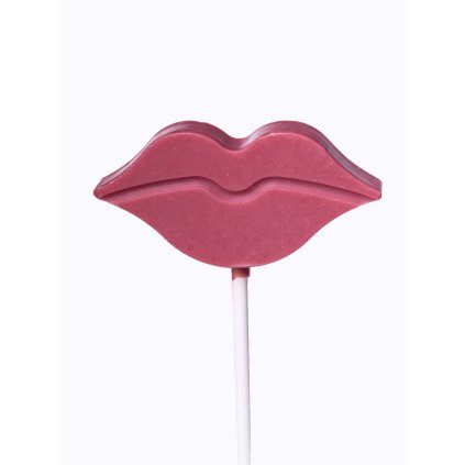 Ruby čokoládové lízátko pusa