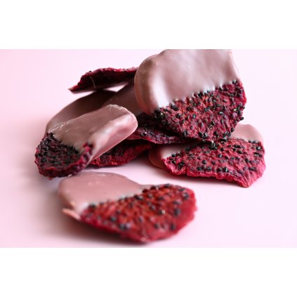 Dračí ovoce v ruby čokoládě