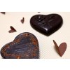 Srdce z hořké čokolády 54,5% s chilli