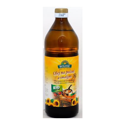 Olej na pečení a smažení bezl. 0,75l BIO BIOLINIE | NUGATU