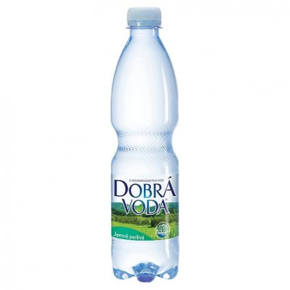 Dobrá voda jemně perlivá 0,5l | NUGATU