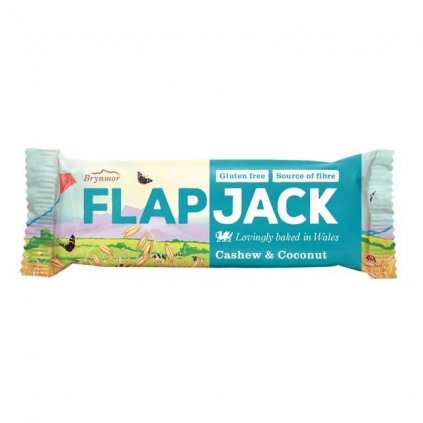 Flapjack ovesný bezl. kešu-kokos 80g WHOLEBAKE | NUGATU
