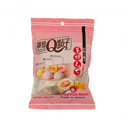 Q Mochi mix tropiké ovoce 120g | NUGATU