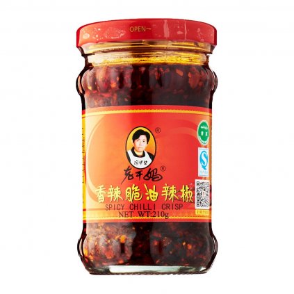 Nakládané křupavé chilli v oleji 210g LAO GAN MA