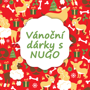 Vánoční dárky s NUGO: Limitované edice, krásné designy a hlavně velká radost pro vaše pejsky!