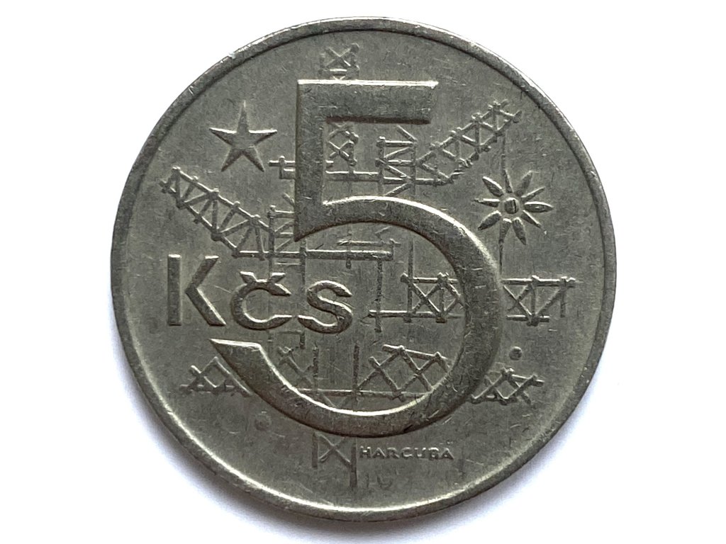 5 Koruna 1966 ČSR