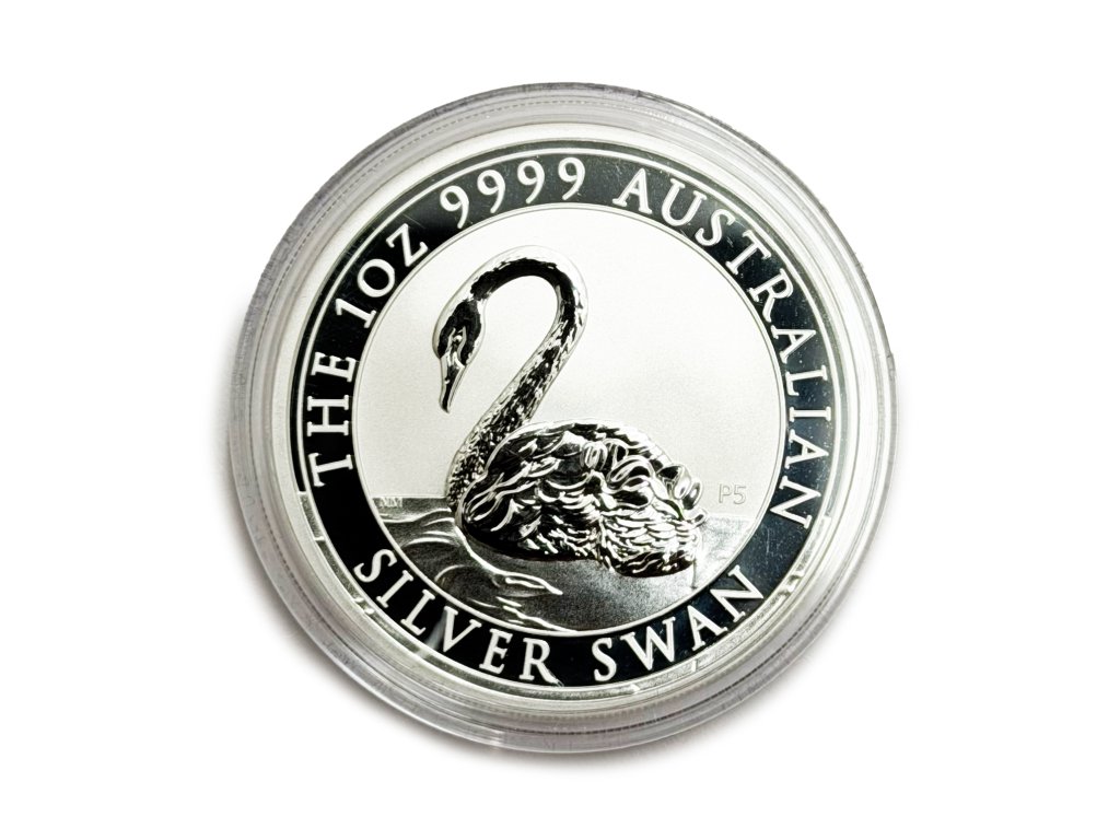 Stříbrný 1 Dollar – Silver Swan, 2021 Austrálie BU