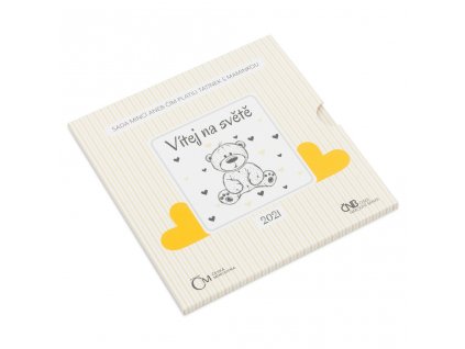 Sada oběžných mincí 2021 Narození dítěte stand