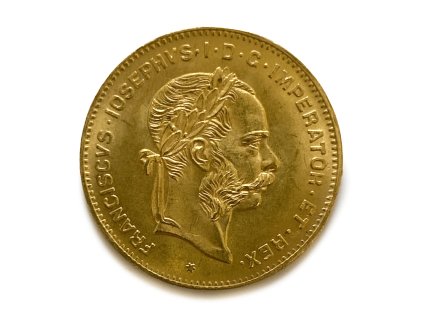 Zlatý 4 Zlatník František Josef I. 1892 novoražba
