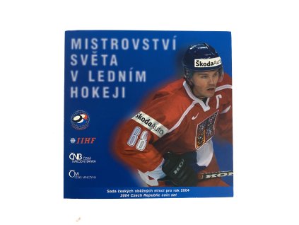Sada oběžných mincí MISTROVSTVÍ SVĚTA V LEDNÍM HOKEJI, 2004
