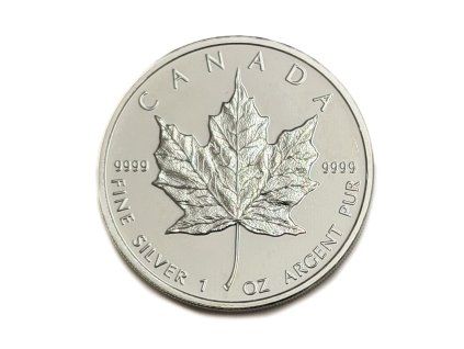 Stříbrný 5 Dollars – Maple Leaf, 2009 Kanada