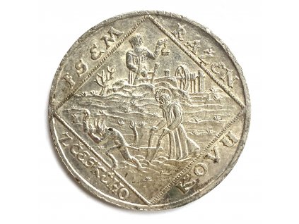 Stříbrná medaile – Jsem ražen z českého kovu 1928 ČSR