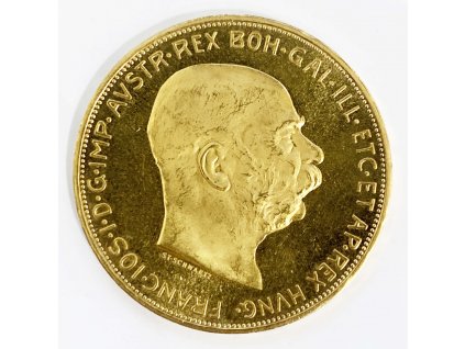100 Koruna 1915 František Josef I. stará ražba