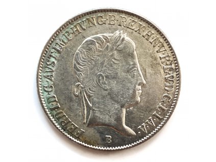 Stříbrný 20 Krejcar 1841 B Ferdinand V.