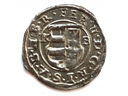 Stříbrný Denár 1633 KB Ferdinand II.