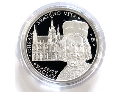 Stříbrná medaile Svatováclavská koruna PP