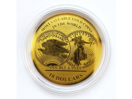Zlatý 10 Dollars Double Eagle, 2019 Solomon Islands