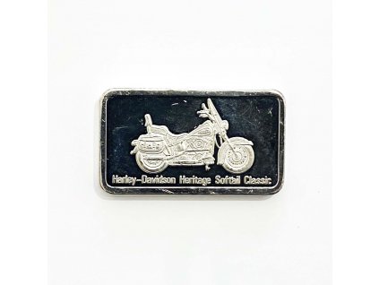 Stříbrný slitek 1 Oz Harley-Davidson Heritage Softail Classic PP