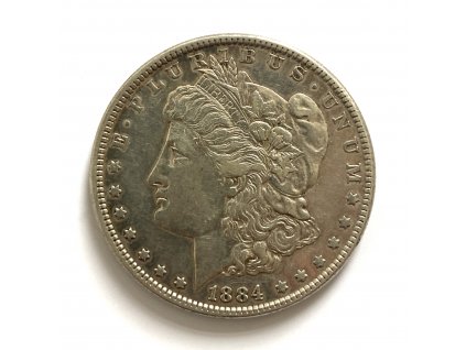 Stříbrný 1 Dollar Morgan 1884 USA