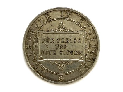 Stříbrná medaile – Für Fleiss und Gute Sitten, Realschule in Stuttgart