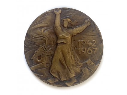 Medaile Lidice 1942-1967