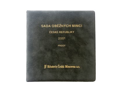 Sada oběžných mincí ČR 2001 proof