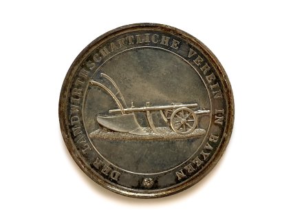 Stříbrná medaile Lohn der Treue und des Fleißes Bavorsko