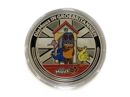 Stříbrná medaile – Die Maus in Großbritannien 2021 proof