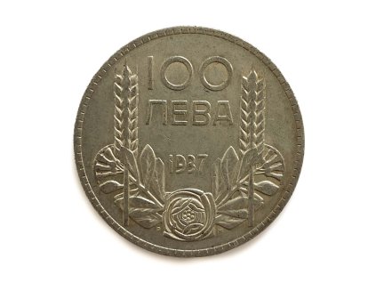 Stříbrných 100 Leva, 1937 Bulharsko