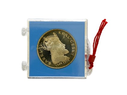 Stříbrná 100 Koruna – Karel IV., 1978 ČSSR proof