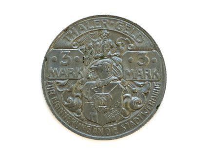 3 Mark, 1921 Sasko Anhalt Německo