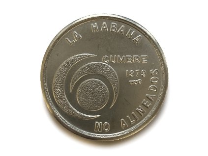 Stříbrný 20 Pesos – Konference nezúčastněných národů, 1979 Kuba