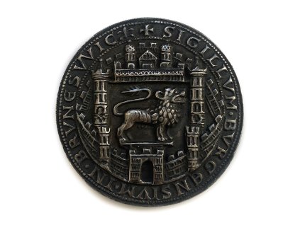 Medaile městská pečeť Braunschweig 1974 Německo