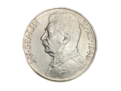 Stříbrná 50 Koruna – J.V. Stalin, 1949 ČSR