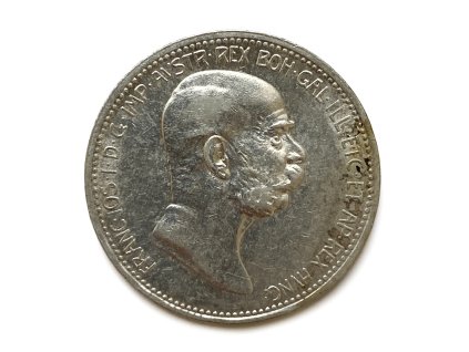 Stříbrná 1 Koruna, 1908 František Josef I. jubilejní