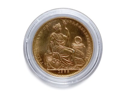 Zlatý 20 Soles 1965 Peru
