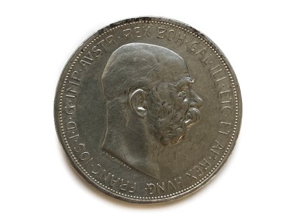 Stříbrná 5 Koruna, 1909 František Josef I.