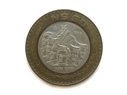 Stříbrné 50 Nuevos Pesos, 1994 Mexiko