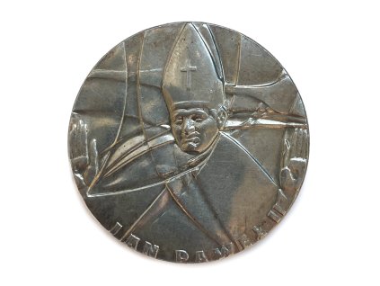 Stříbrná medaile Jan Pawel II. 1979 Polsko