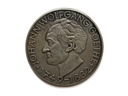 Stříbrná medaile Johann Wolfgang Goethe