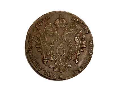 6 Krejcar 1800 S František II. Rakousko–Uhersko