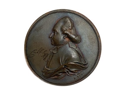 AE medaile Societas Numismatica – Joseph Hilarius Eckhel, 1880