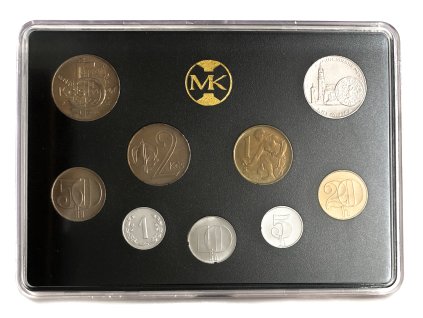 Sada oběžných mincí 1991 ČSFR