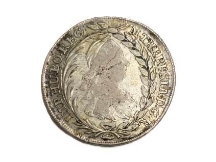 Stříbrný 20 Krejcar, 1777 IC-FA Vídeň Marie Terezie